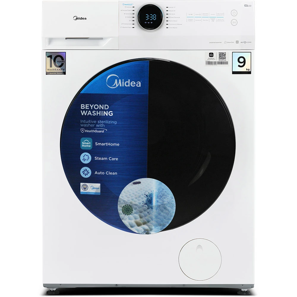 Пральна машина MIDEA MF200W90WB/W-UA